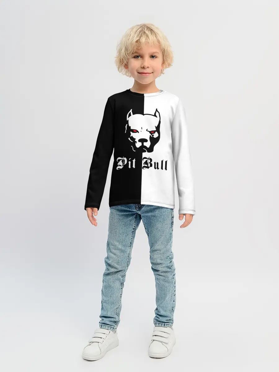 Детский лонгслив / Pit Bull