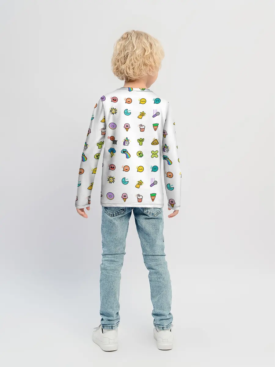 Детский лонгслив / Логотип | Toca Boca | Тока Бока