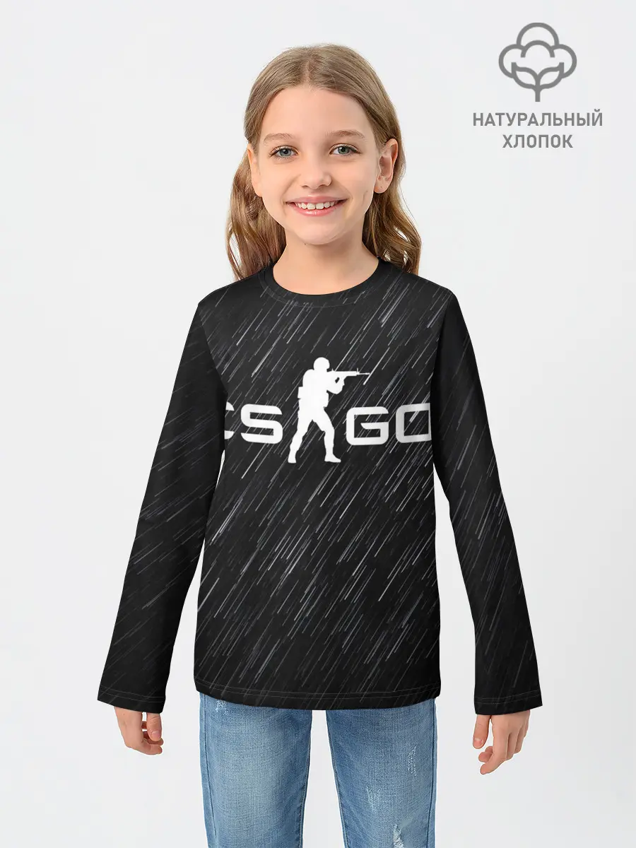 Детский лонгслив / Counter Strike,