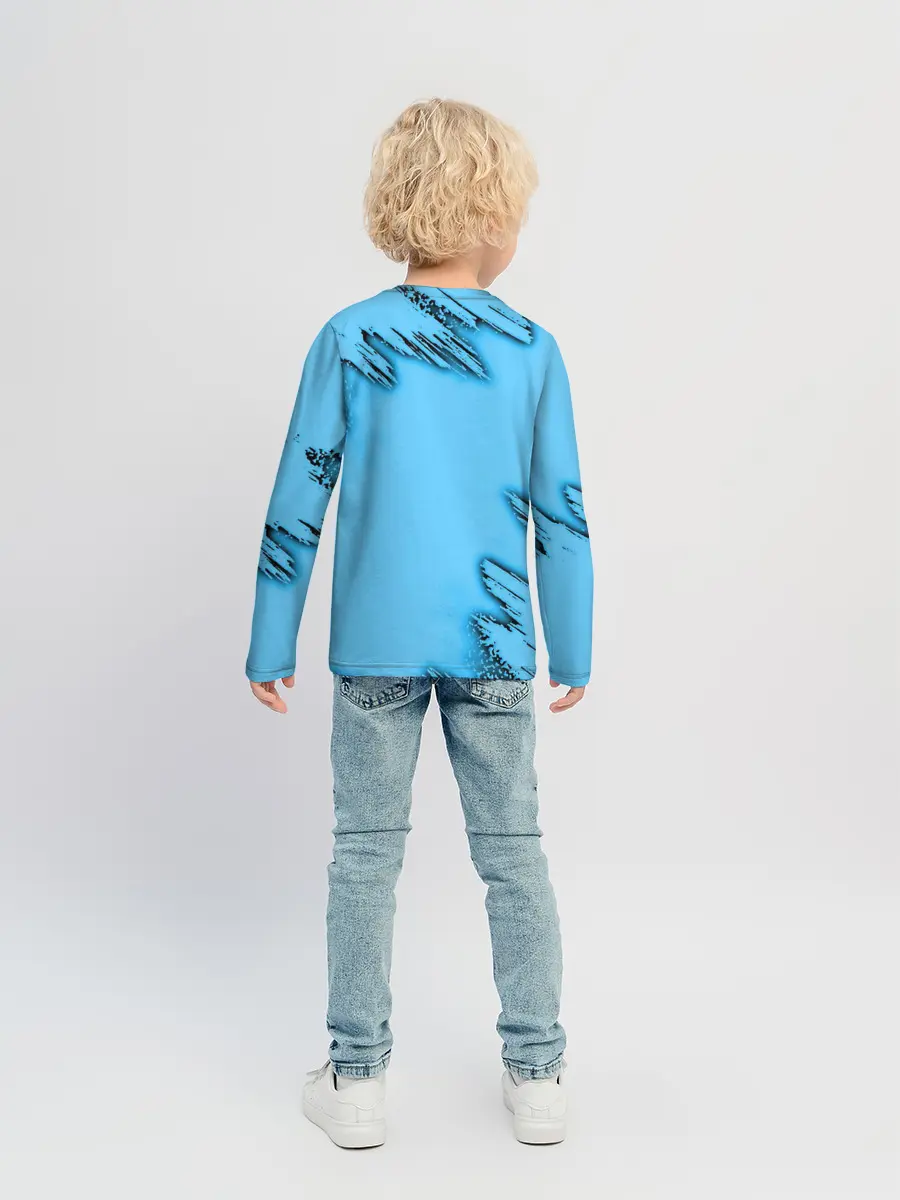 Детский лонгслив / Босс Молокосос