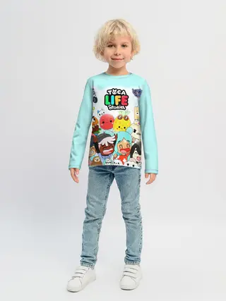 Детский лонгслив / Toca Boca | Тока Бока все персонажи