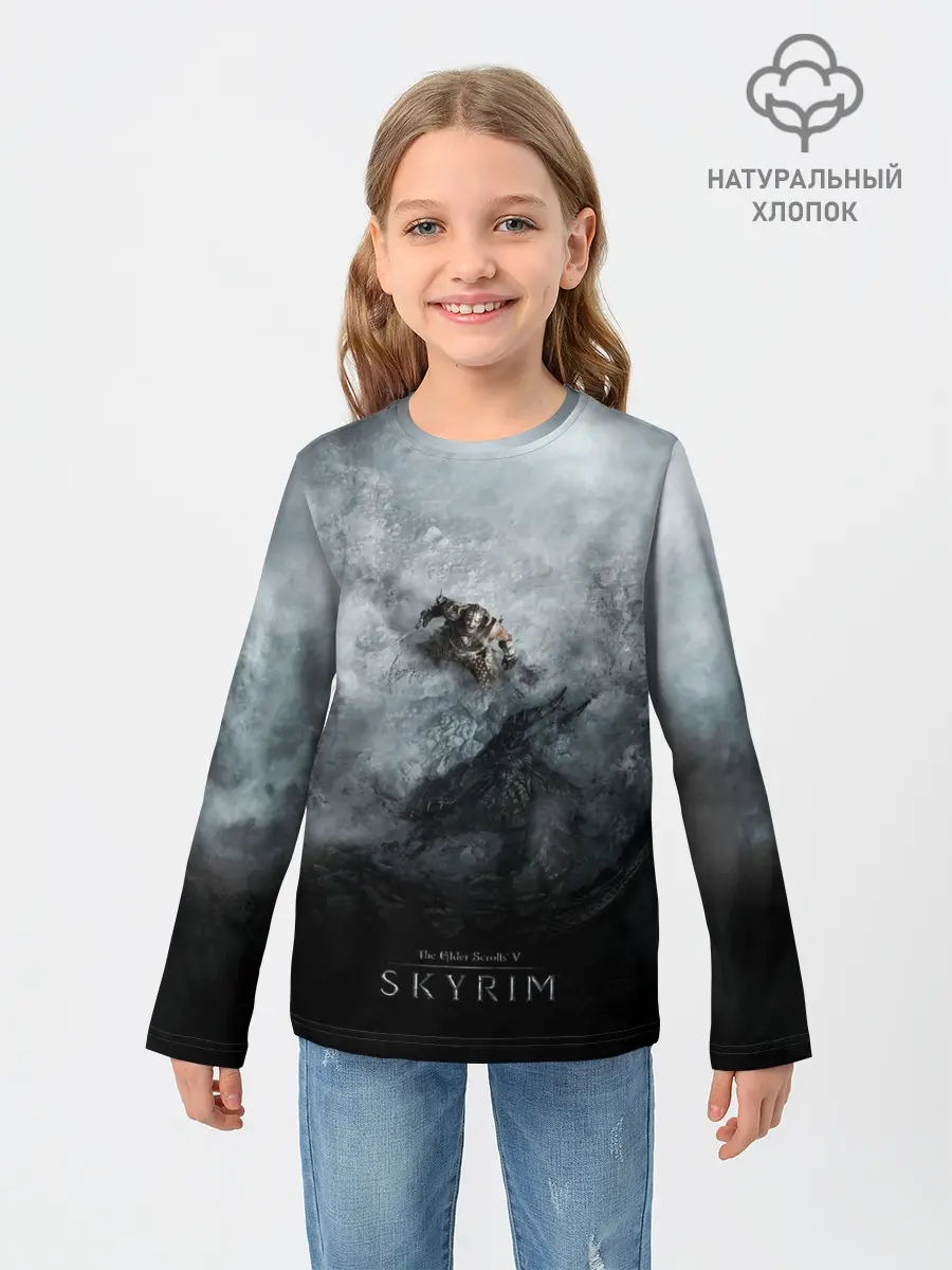 Детский лонгслив / Победа над драконом