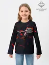Детский лонгслив / DOTA 2 | 3D плиты и молния