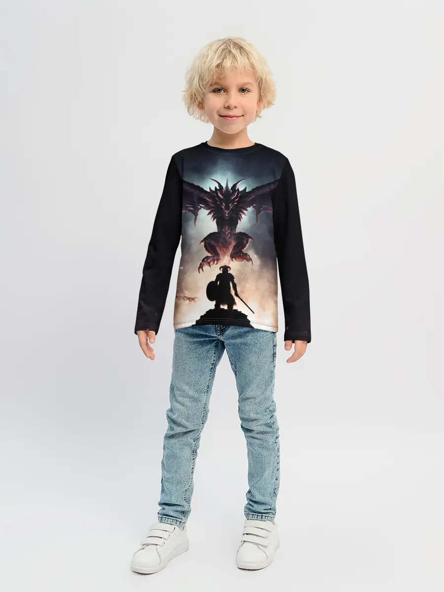 Детский лонгслив / Да начнётся битва