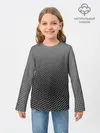 Детский лонгслив / шестиугольная сетка