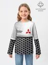 Детский лонгслив / Mitsubishi | Стальная решетка