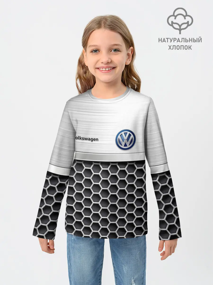 Детский лонгслив / Volkswagen | Стальная решетка