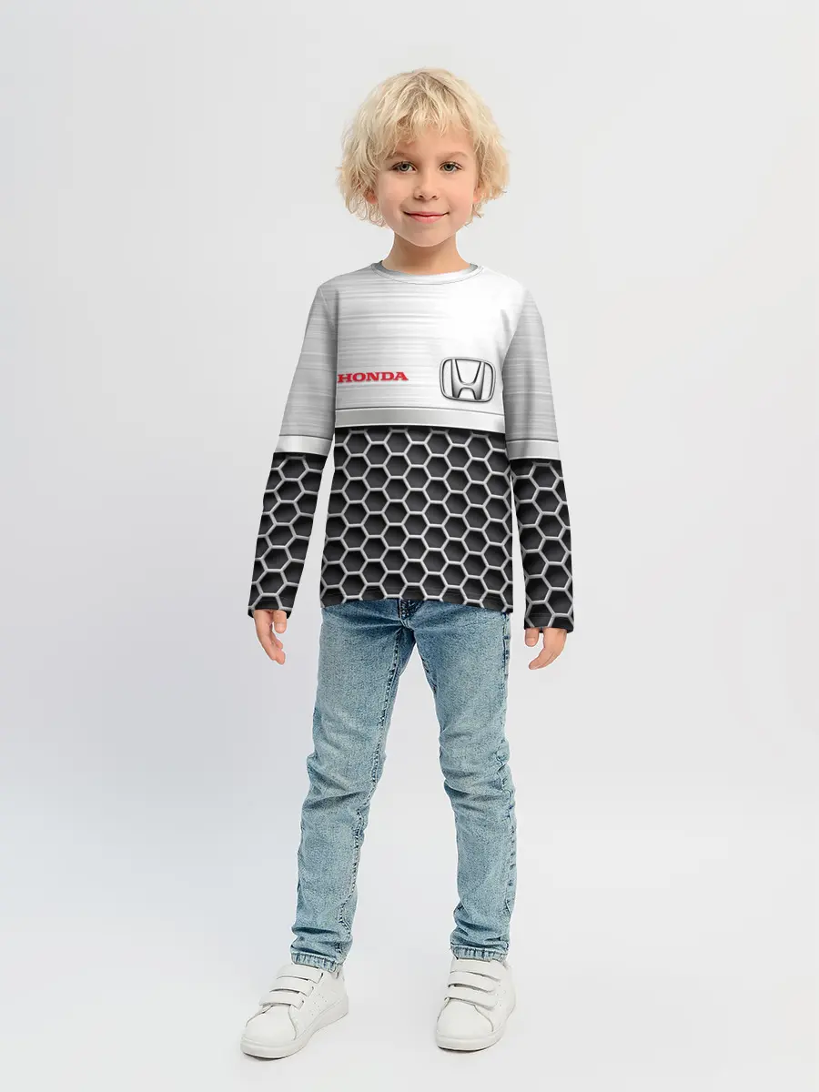 Детский лонгслив / HONDA | Стальная решетка