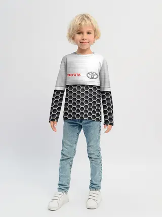 Детский лонгслив / Toyota | Стальная решетка
