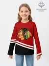 Детский лонгслив / Chicago Blackhawks, NHL