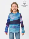 Детский лонгслив / Грозовые мазки