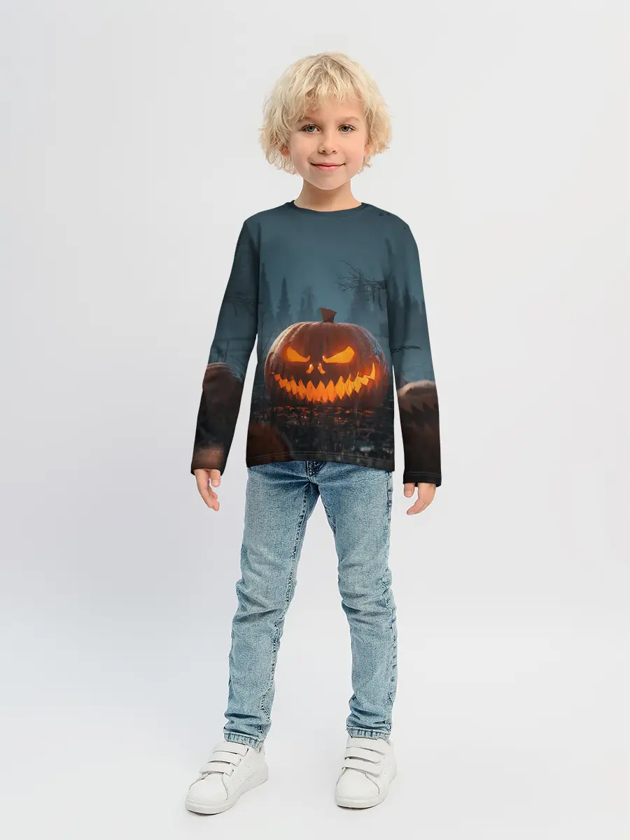 Детский лонгслив / НОЧЬ ХЕЛОЛОУИНА
