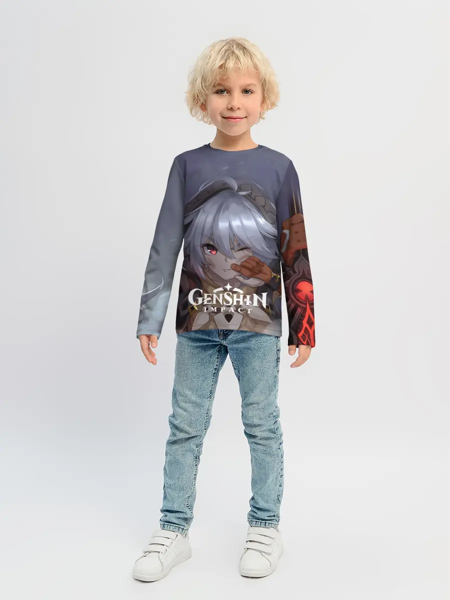 Детский лонгслив / Genshin Impact: Razor Genshin.