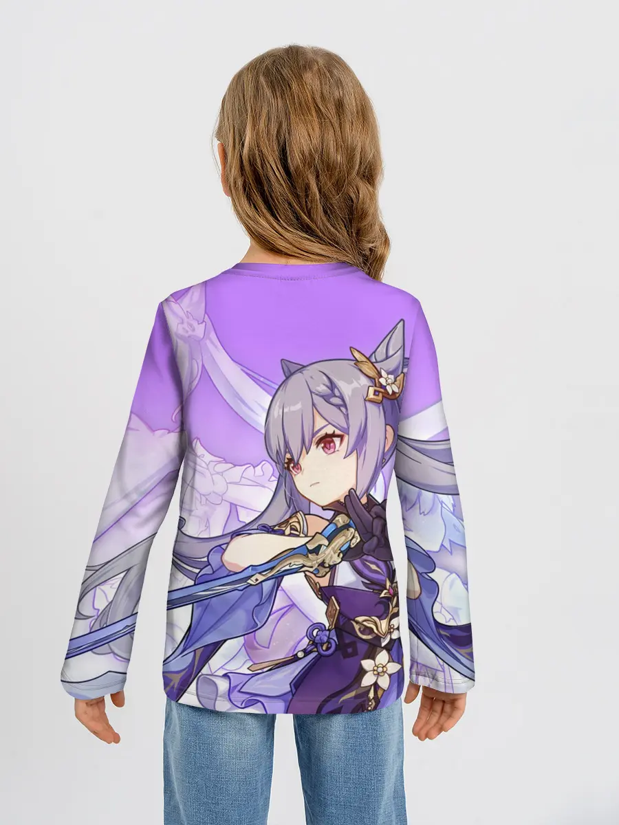 Детский лонгслив / Геншин импакт: Кэ Цин