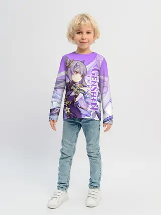 Детский лонгслив / Геншин импакт: Кэ Цин