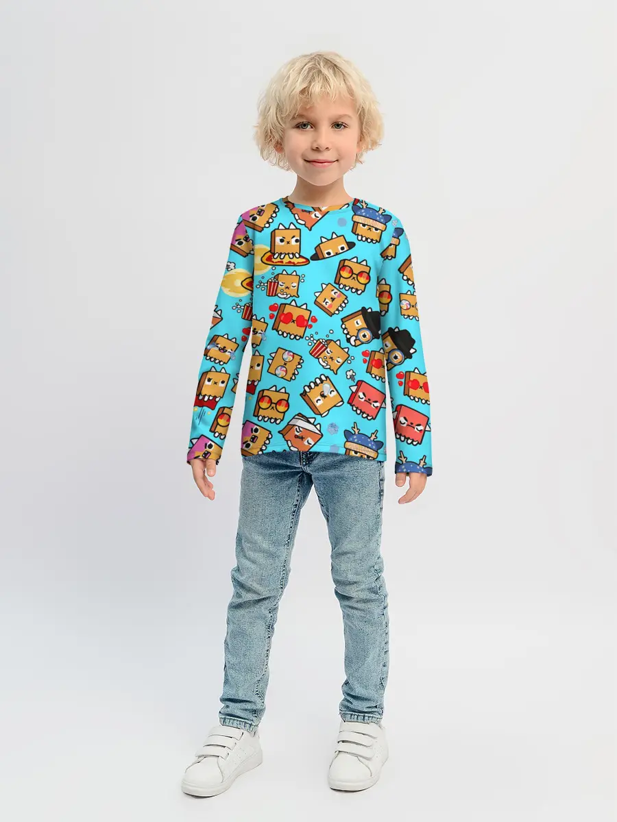 Детский лонгслив / PAPER BAG CAT TOCA BOCA / TOCA LIFE WORLD