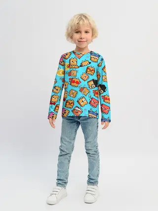 Детский лонгслив / PAPER BAG CAT TOCA BOCA / TOCA LIFE WORLD