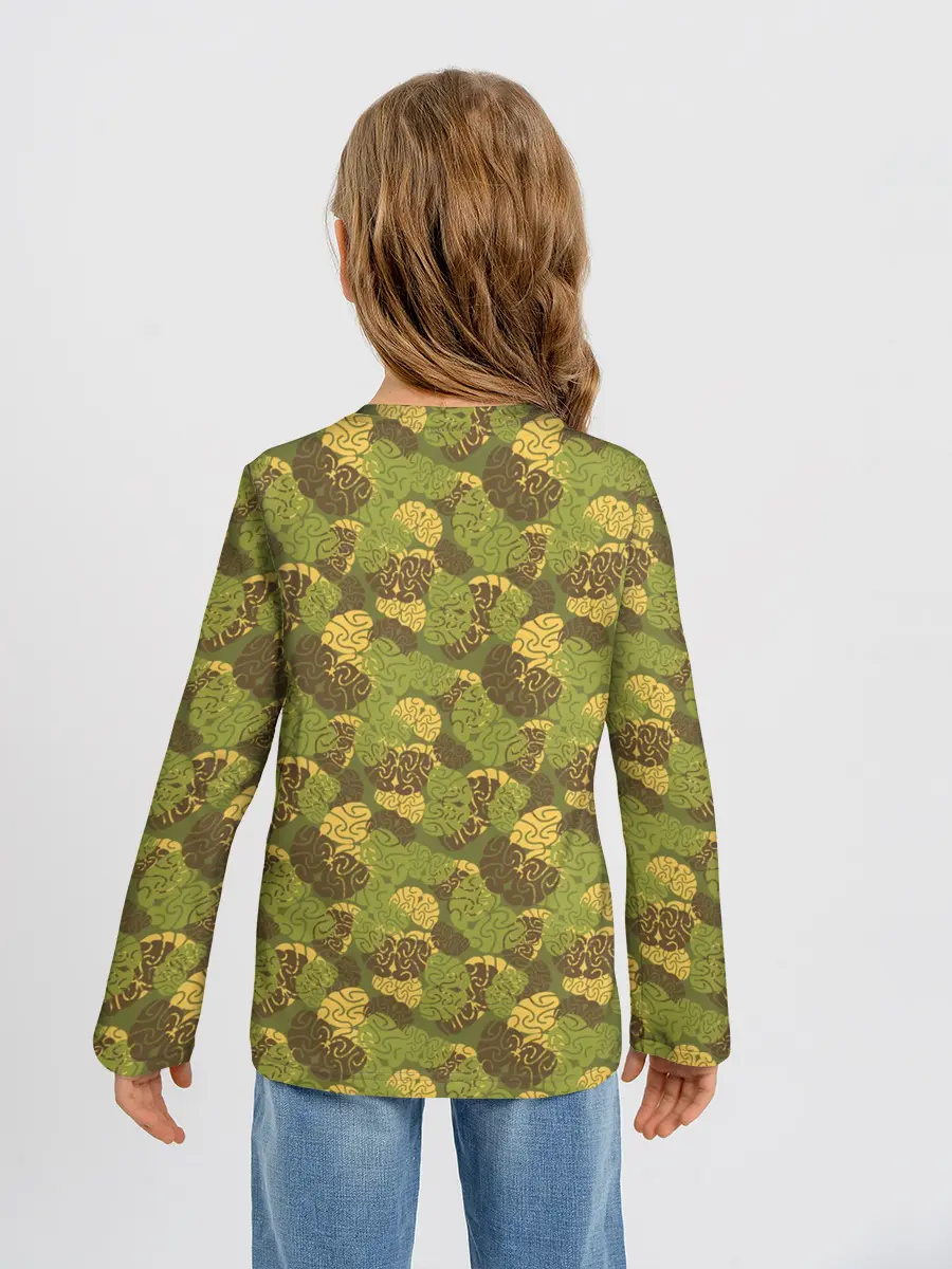 Детский лонгслив / Мозги