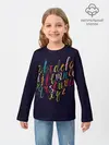 Детский лонгслив / Чей-то алфавит