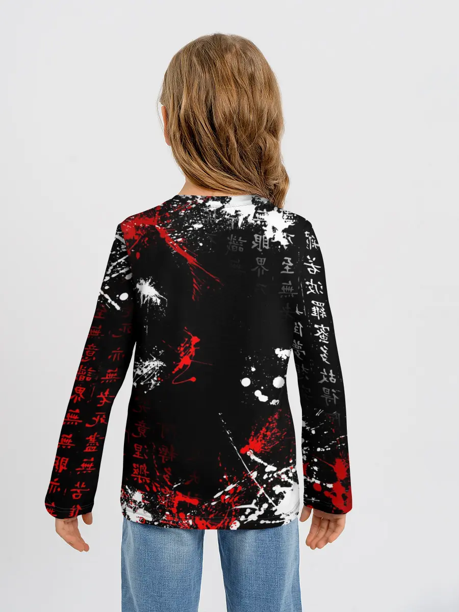 Детский лонгслив / Король Захард | Башня Бога | Знак