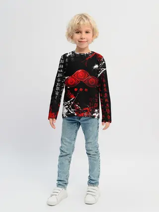 Детский лонгслив / Король Захард | Башня Бога | Знак