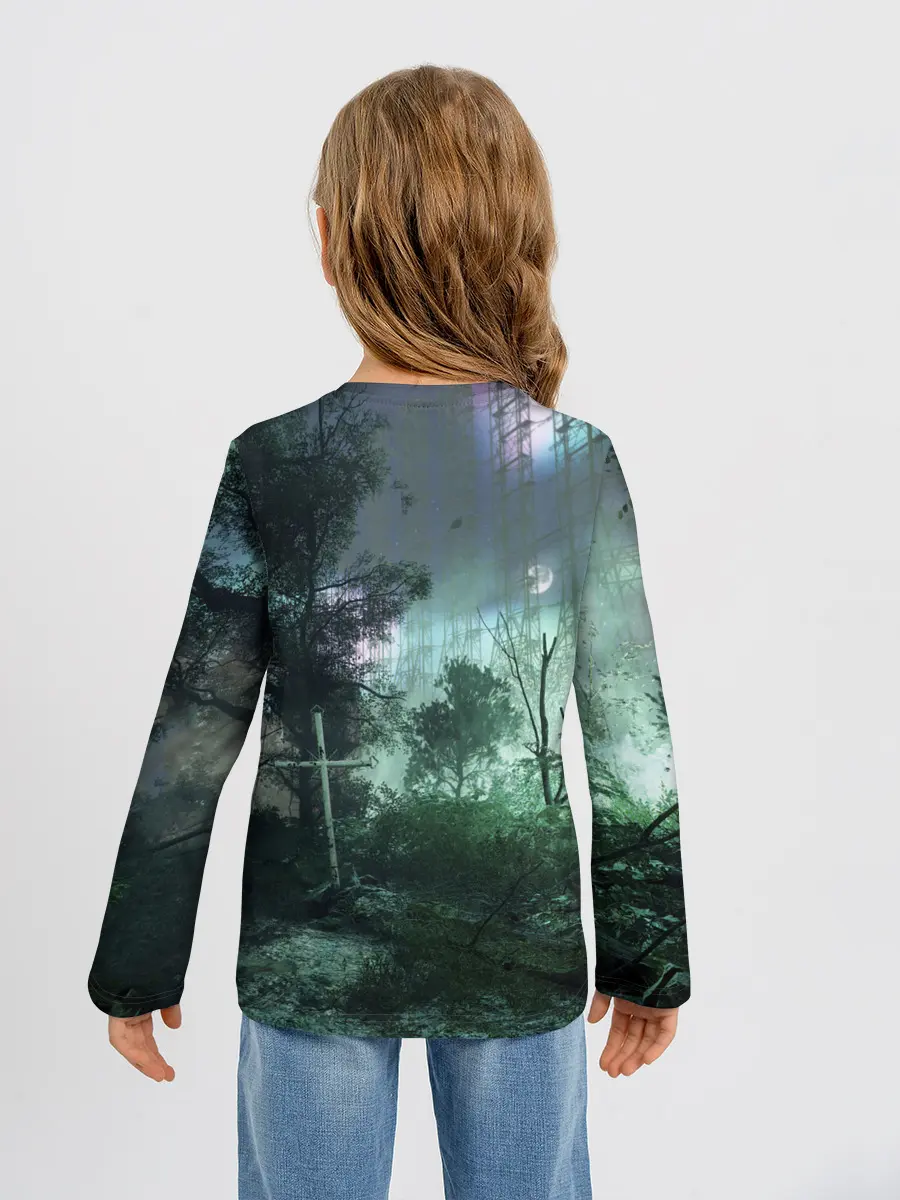 Детский лонгслив / Chernobylite игровой арт