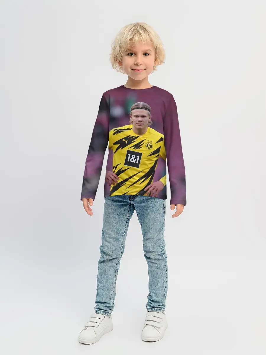 Детский лонгслив / Erling Haaland