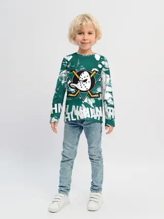 Детский лонгслив / Анахайм Дакс | Anaheim Ducks