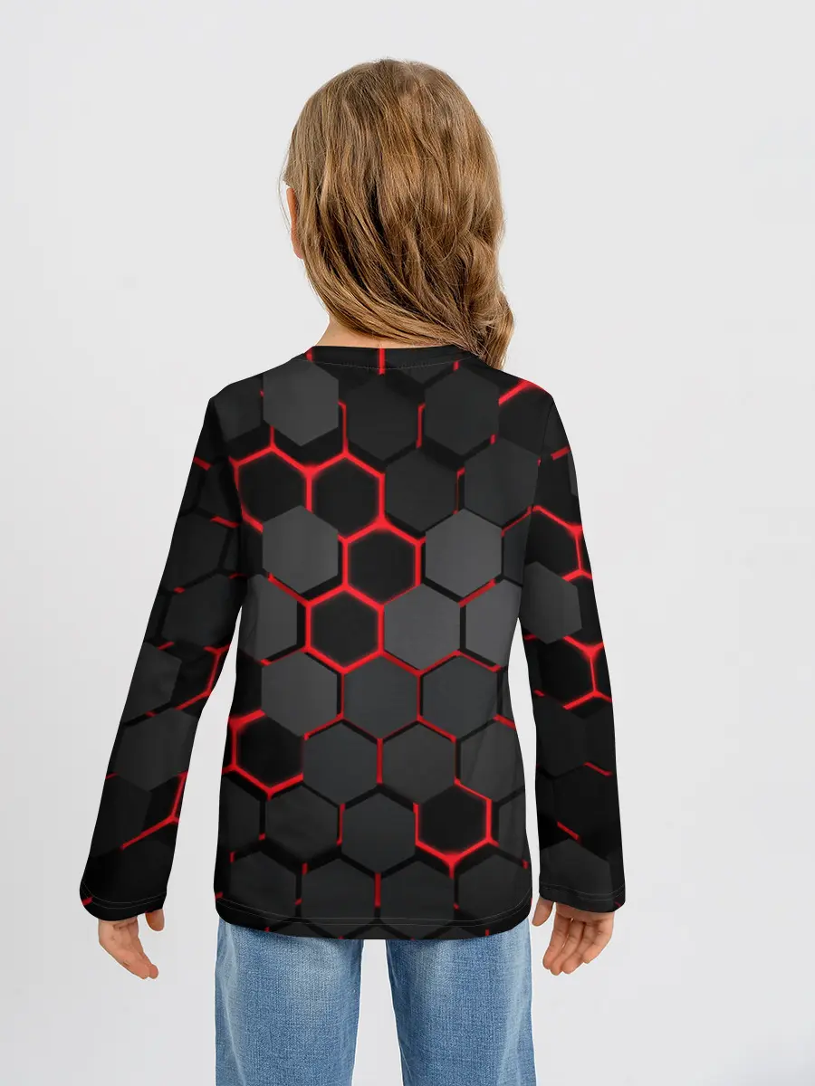 Детский лонгслив / CS:GO 3D плиты