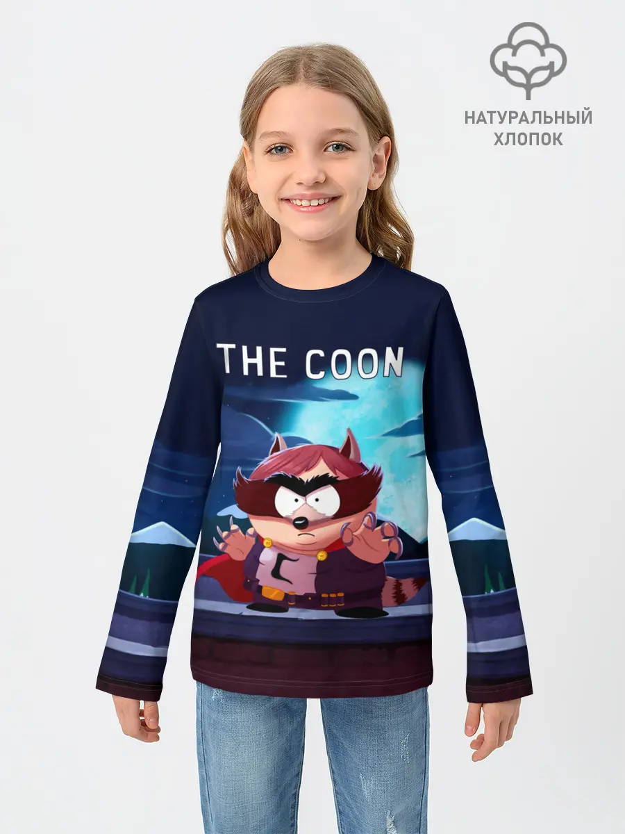 Детский лонгслив / The Coon - Енот | Южный Парк