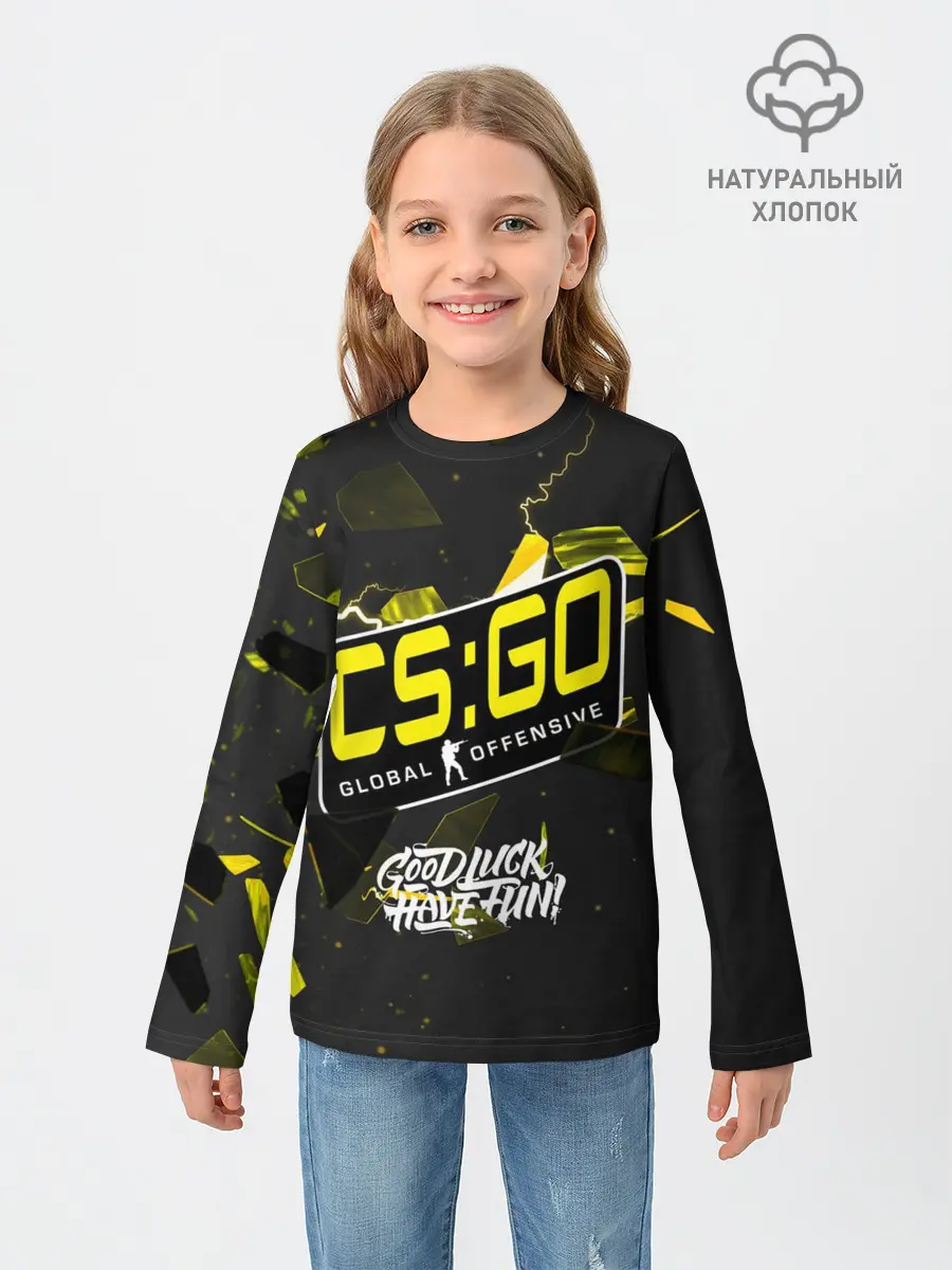 Детский лонгслив / Новая эра CS:GO