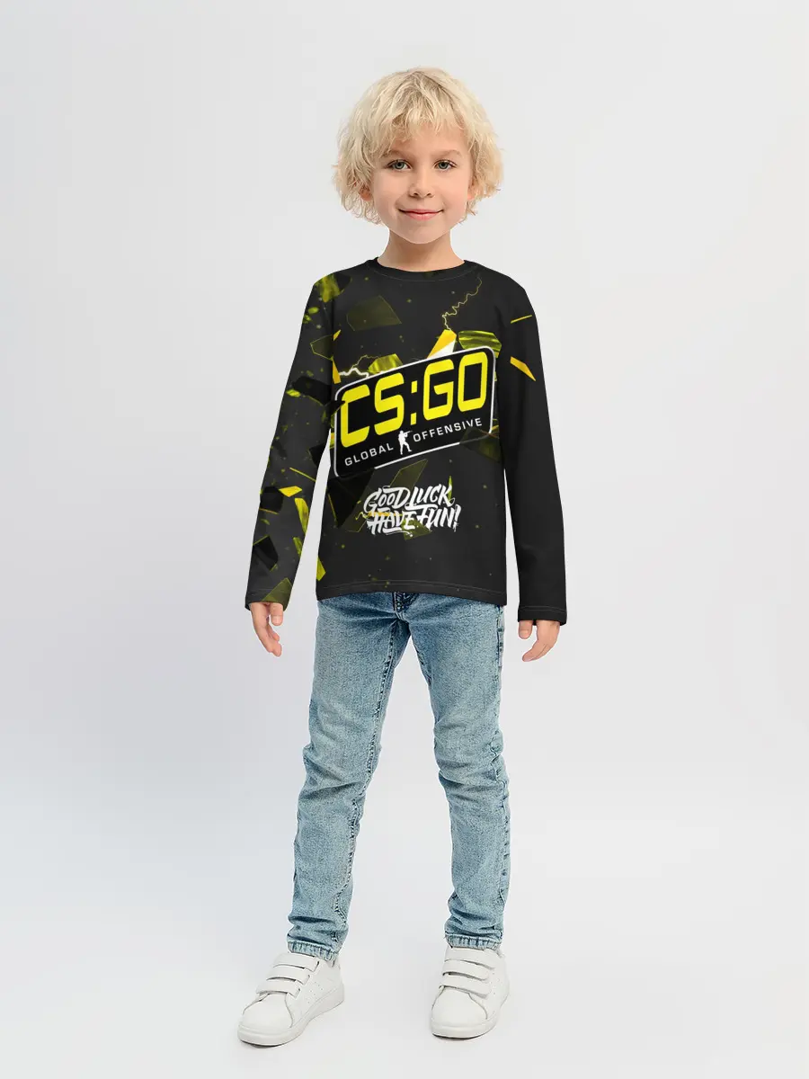 Детский лонгслив / Новая эра CS:GO