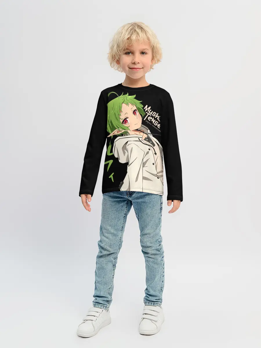 Детский лонгслив / Реинкарнация безработного - Сильфи