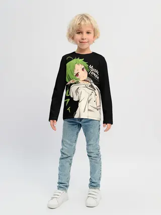 Детский лонгслив / Реинкарнация безработного - Сильфи