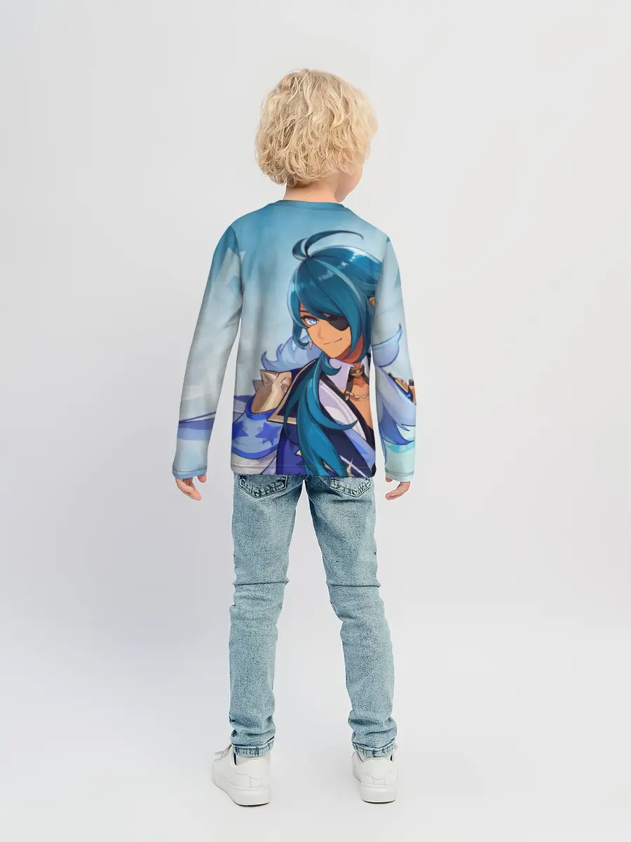 Детский лонгслив / Геншин импакт: Кэйа