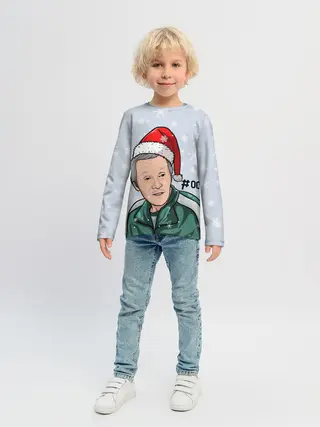 Детский лонгслив / Squid Game 001