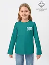 Детский лонгслив / Squid game: О Иль Нам 001