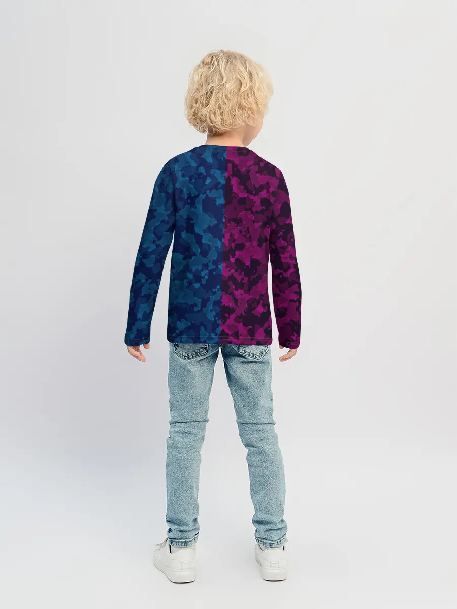 Детский лонгслив / NEON MILITARY | НЕОНОВОЕ МИЛИТАРИ