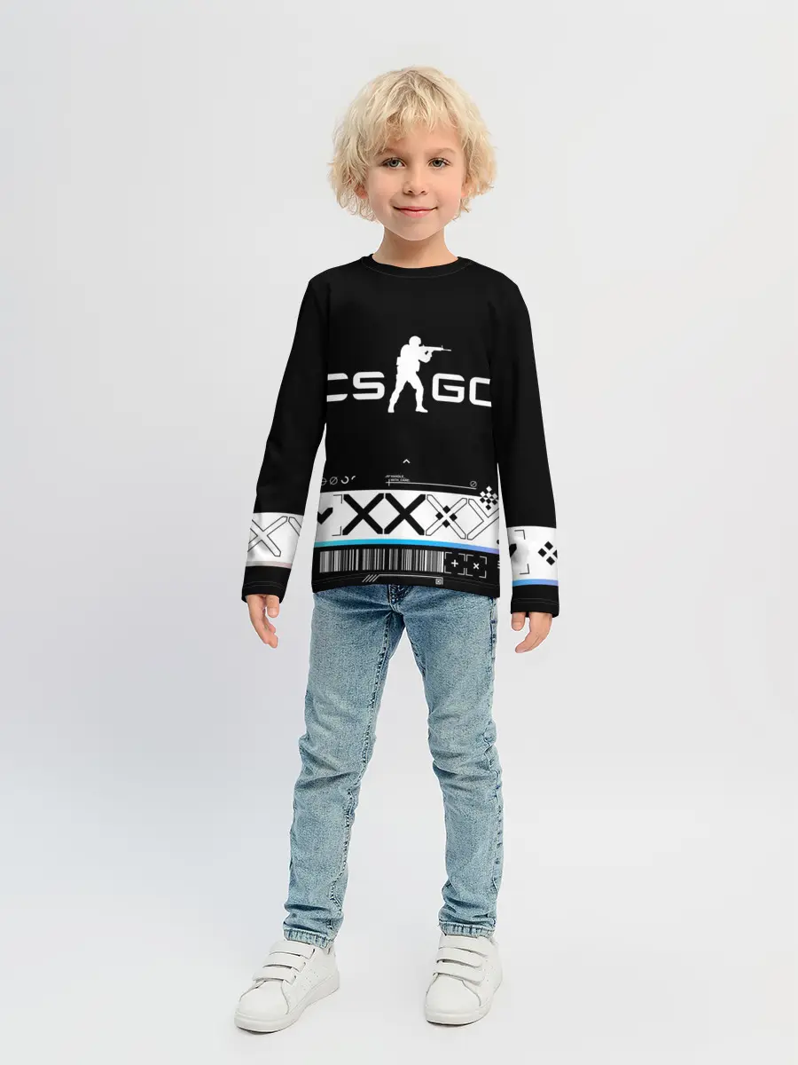 Детский лонгслив / Printstream | Поток информации | CS:GO