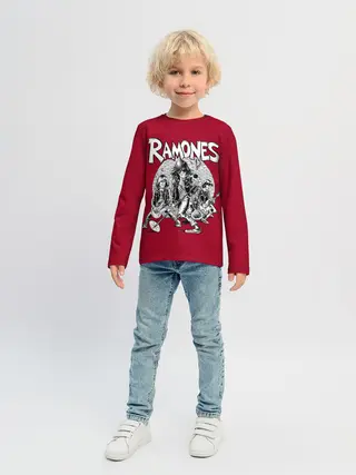 Детский лонгслив / BW Ramones