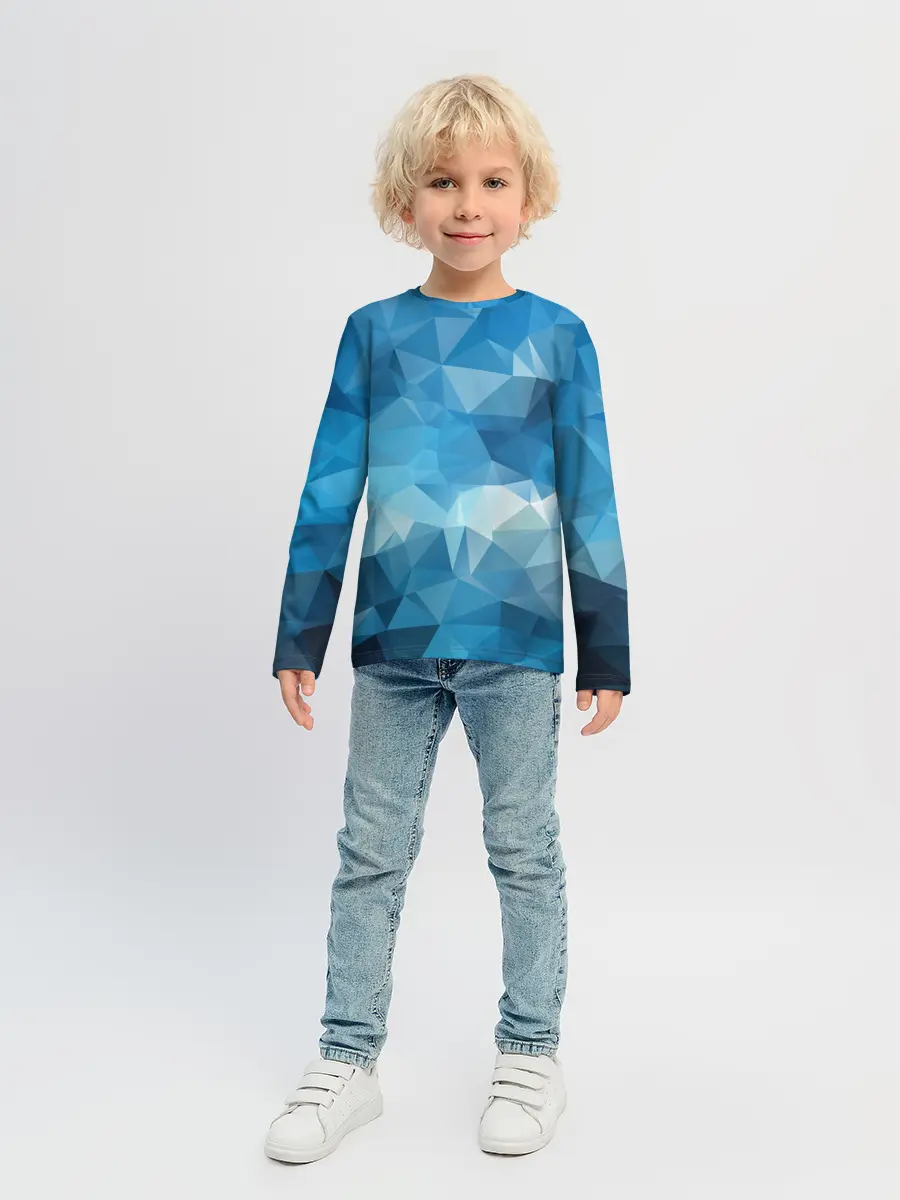 Детский лонгслив / Цифровое небо