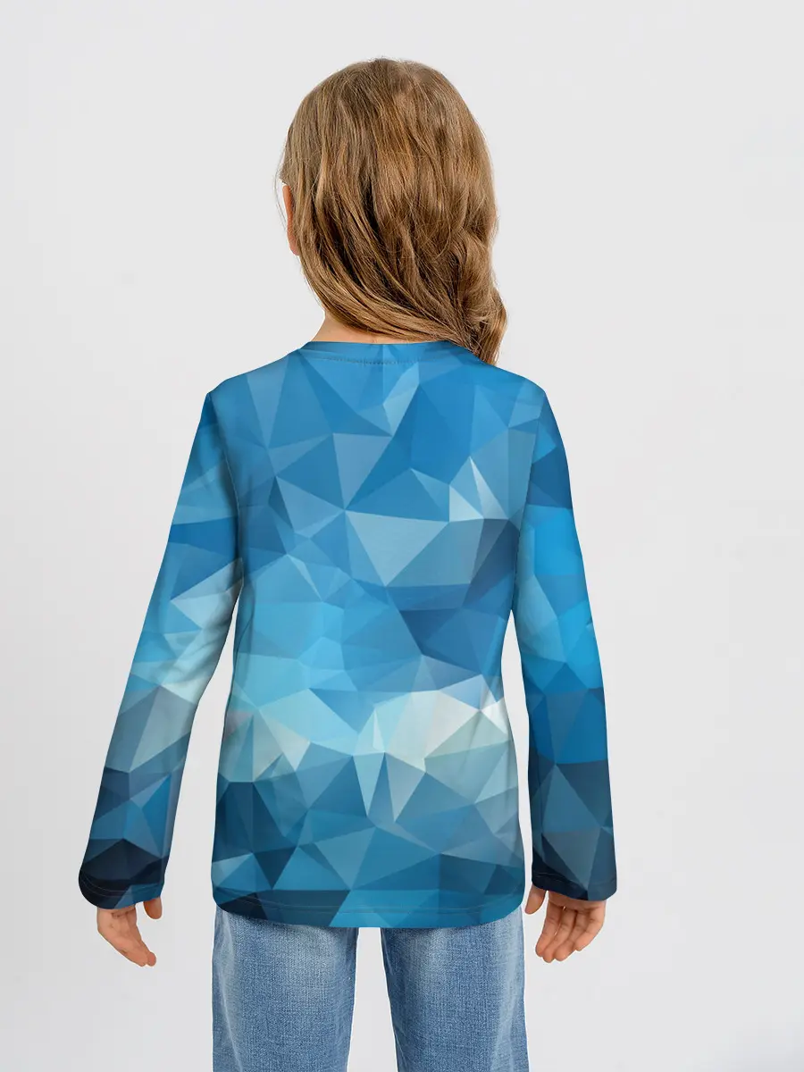 Детский лонгслив / Цифровое небо