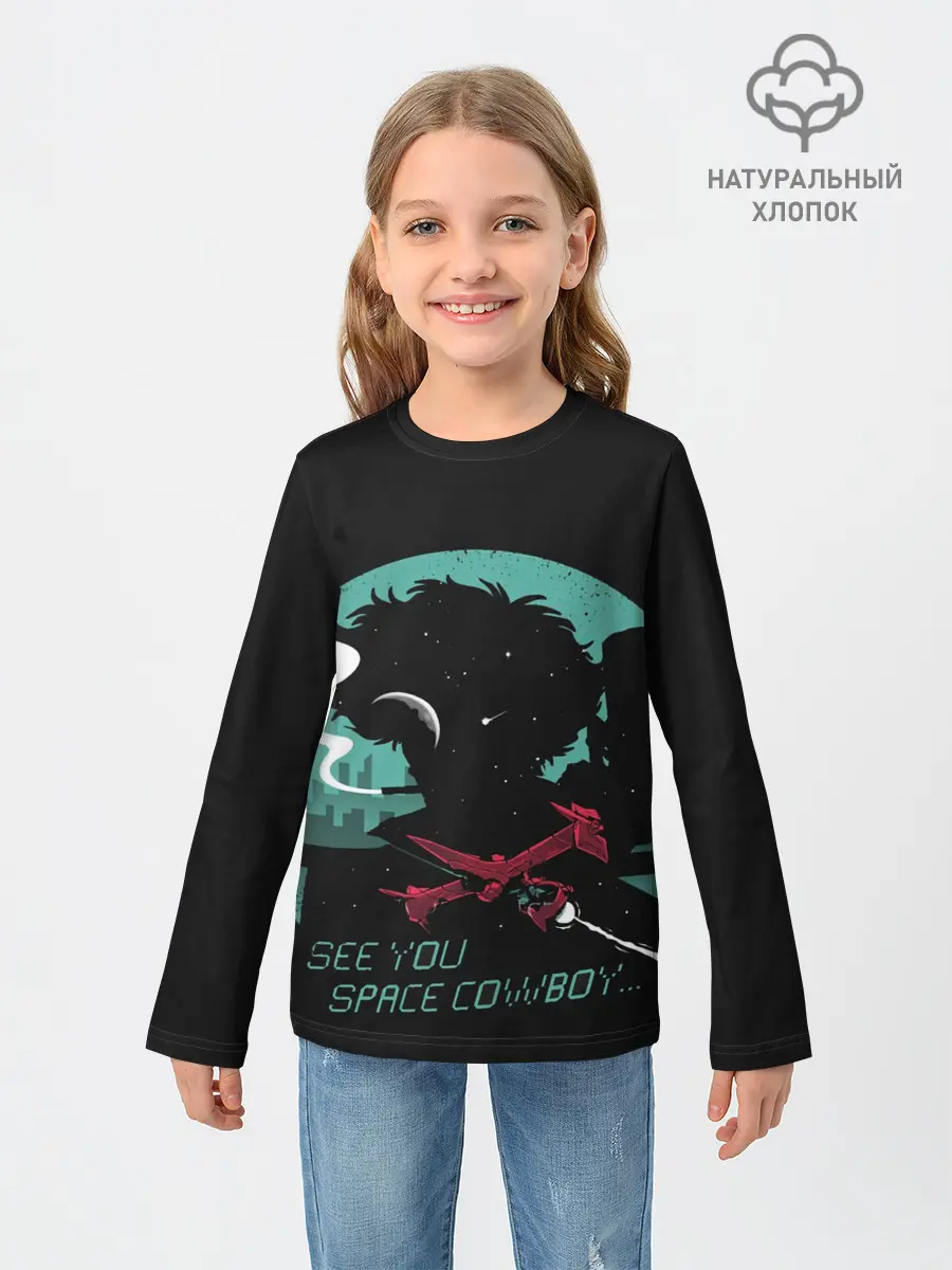 Детский лонгслив / Ковбой Бибоп