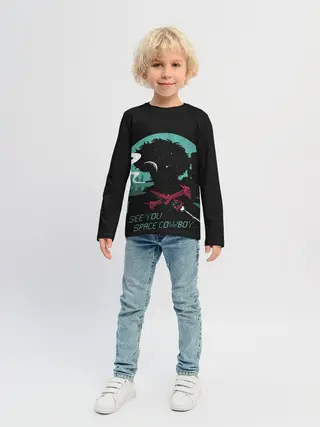 Детский лонгслив / Ковбой Бибоп