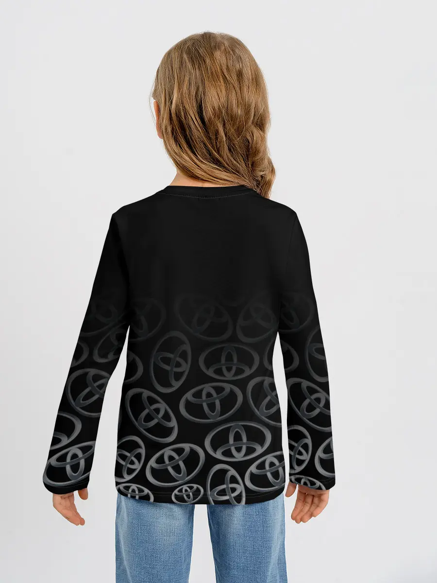 Детский лонгслив / TOYOTA SPORT / LOGOBOMBING