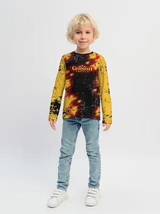 Детский лонгслив / Genshin Impact: Аниме.