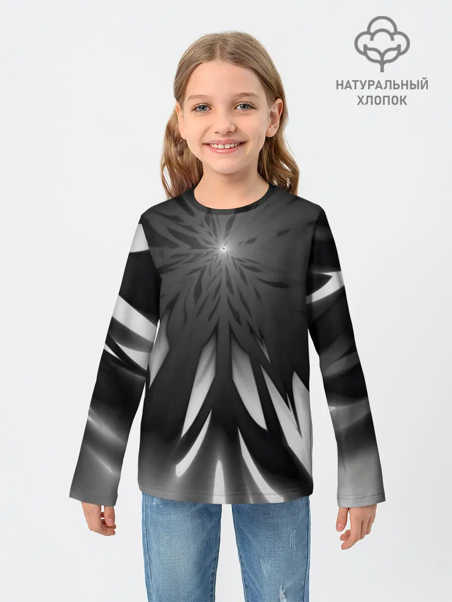 Детский лонгслив / Абстракция 353-3