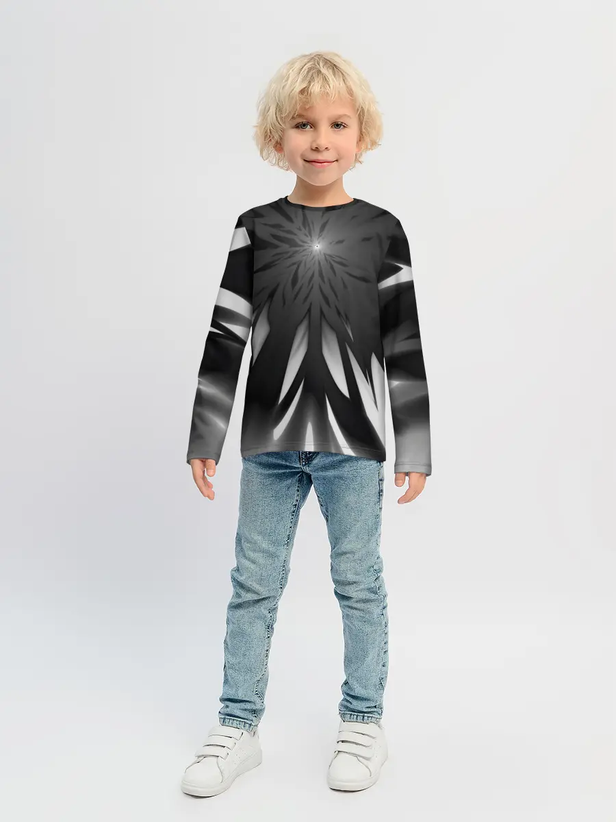 Детский лонгслив / Абстракция 353-3