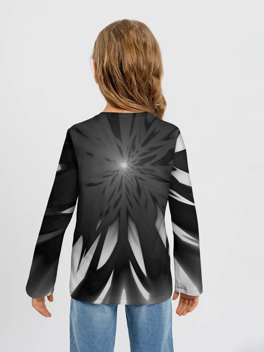 Детский лонгслив / Абстракция 353-3