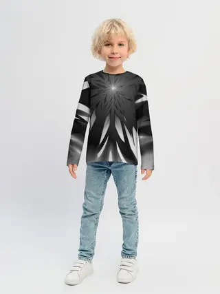 Детский лонгслив / Абстракция 353-3